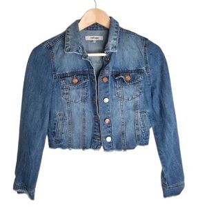 Refuge Cropped Jean Jacket